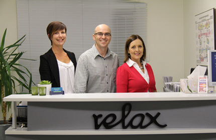 North Brisbane Chiropractor Dr David Malone with team